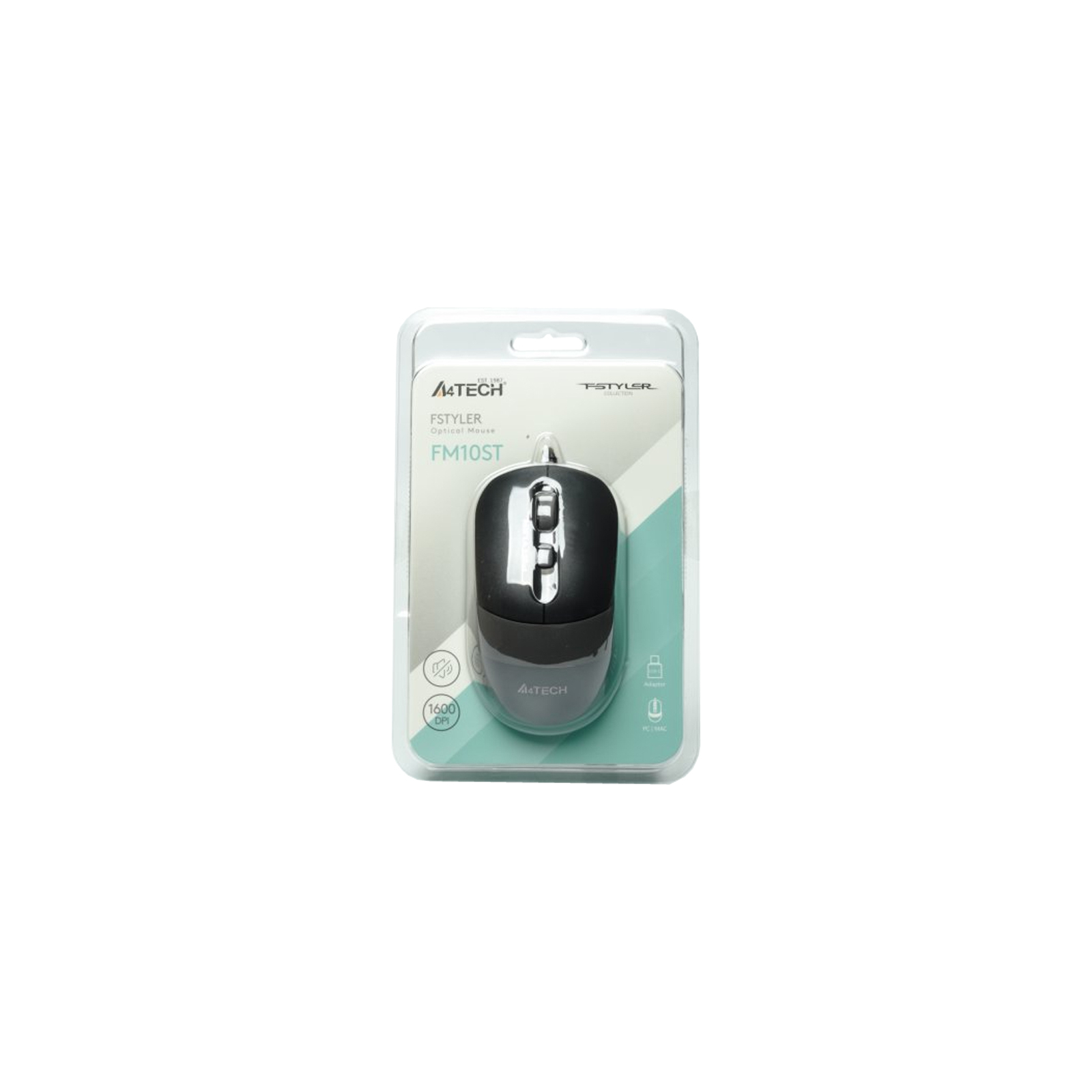 Мишка A4Tech FM10ST USB Grey (4711421990134) зображення 9