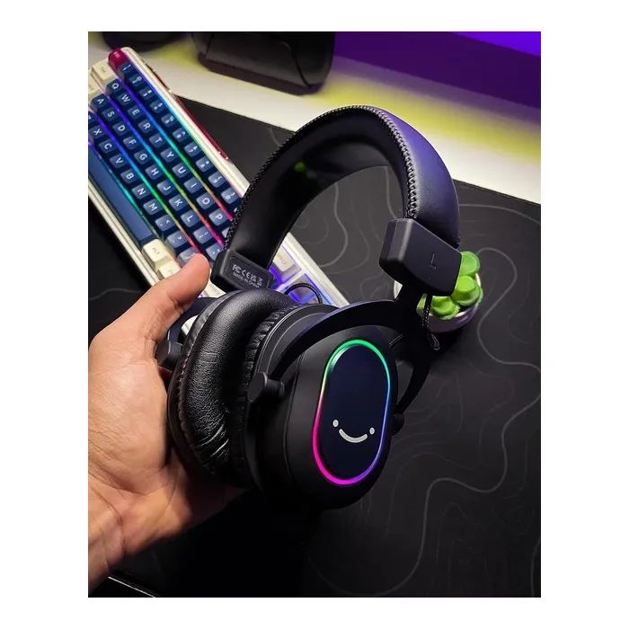 Наушники Fifine H6 RGB 7.1 Pink (H6P) изображение 3