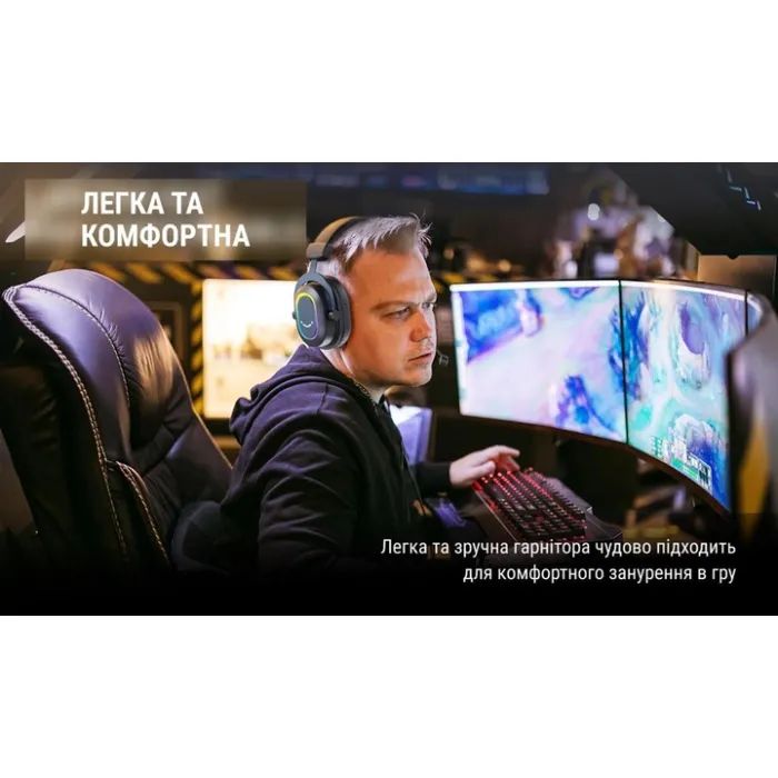 Наушники Fifine H6 RGB 7.1 Pink (H6P) изображение 5