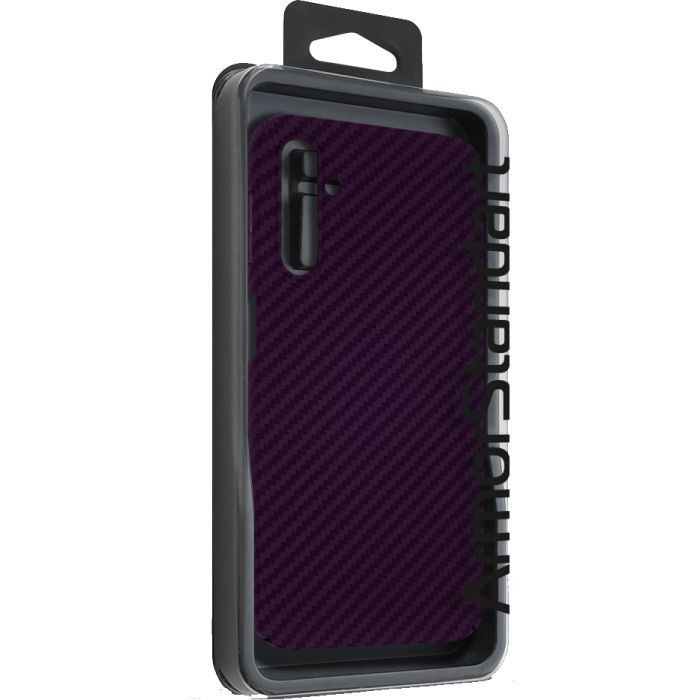 Чехол для мобильного телефона Armorstandart LikeCarbon Samsung A24 4G (A245) Purple (ARM71924) изображение 3