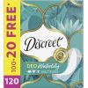 Щоденні прокладки Discreet Deo Waterlily 120 шт. (8700216234245) зображення 2