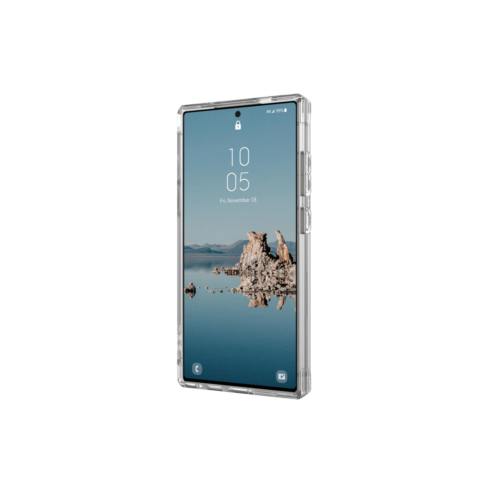Чехол для мобильного телефона UAG Samsung Galaxy S24 Ultra, Plyo Pro, Ice/Silver (214431114333) изображение 5