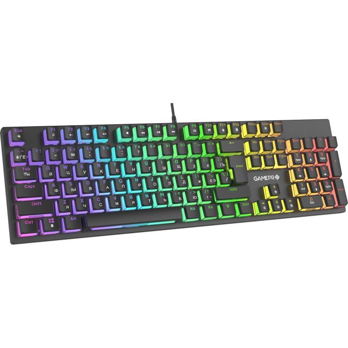 Клавиатура GamePro MK85R Red Switch RGB USB Black (MK85R) изображение 2