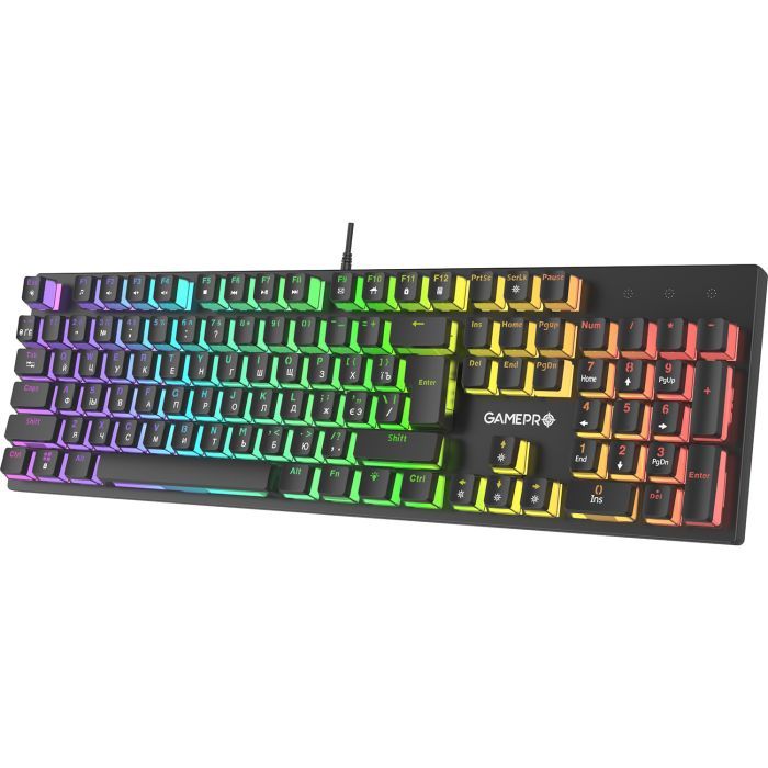 Клавиатура GamePro MK85R Red Switch RGB USB Black (MK85R) изображение 3