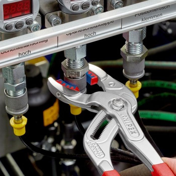 Ключ KNIPEX трубний переставний з резиновою накладкою (81 13 250) зображення 3