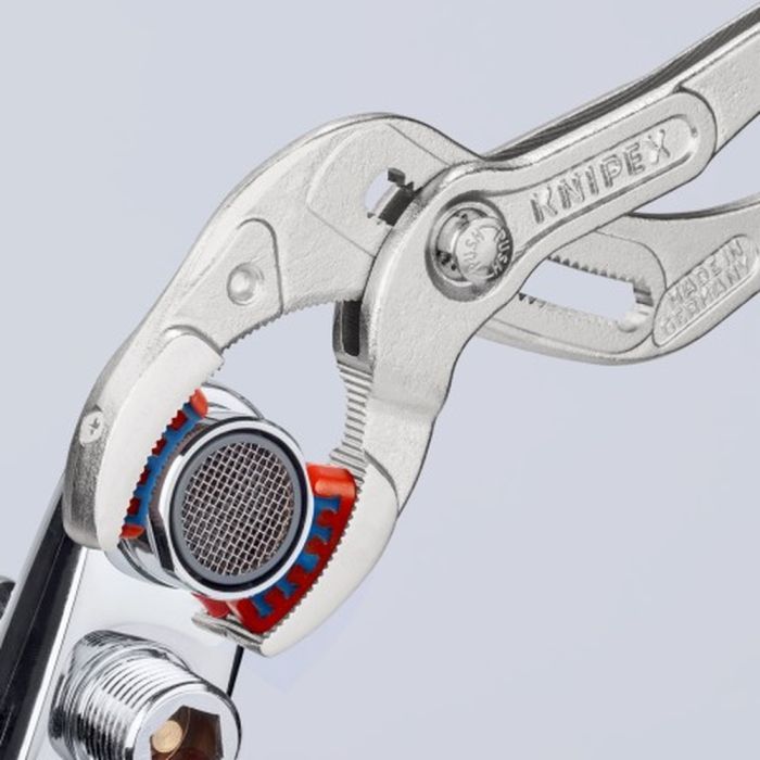 Ключ KNIPEX трубний переставний з резиновою накладкою (81 13 250) зображення 5