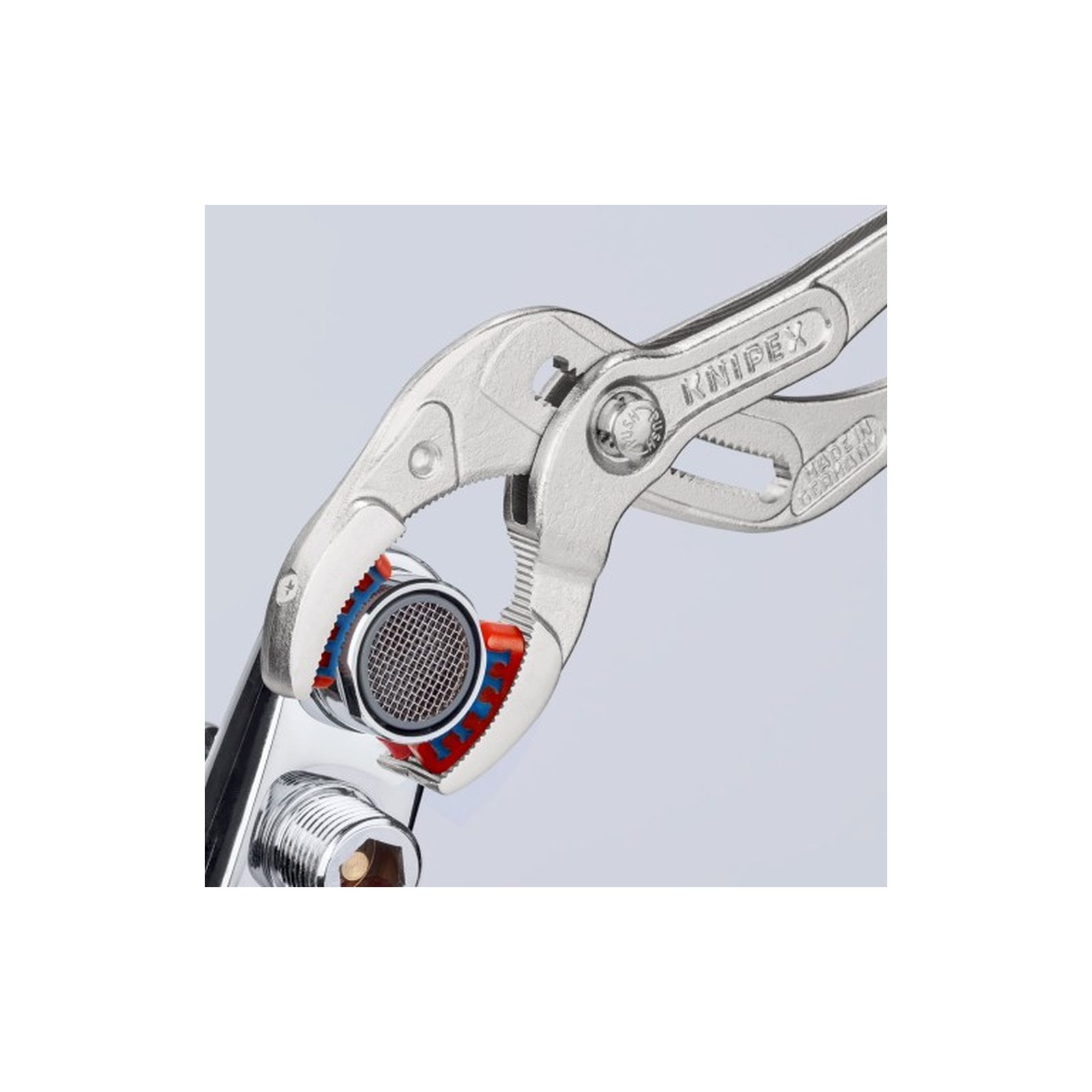 Ключ KNIPEX трубный переставной с резиновой накладкой (81 13 250) изображение 5