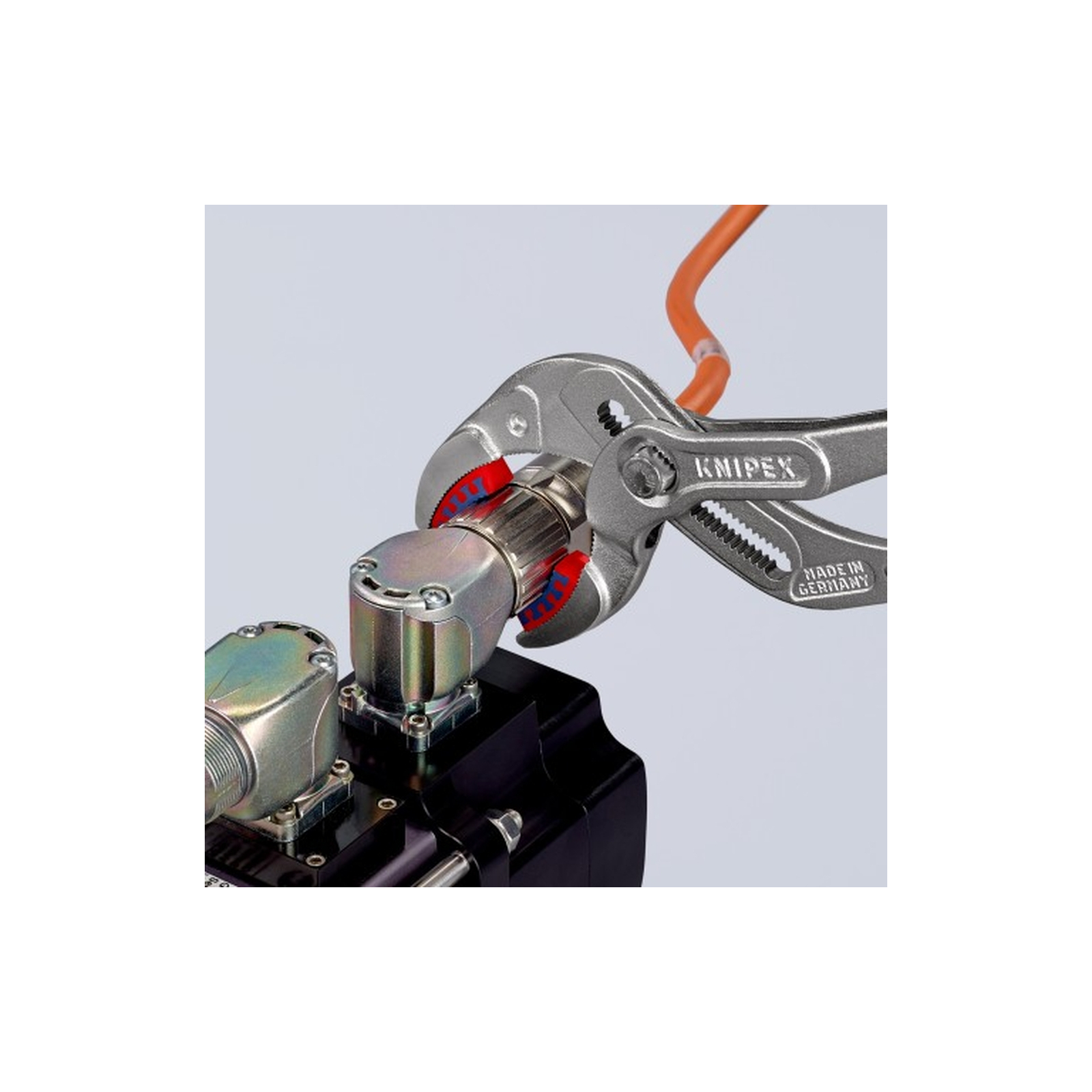 Ключ KNIPEX трубный переставной с резиновой накладкой (81 13 250) изображение 6