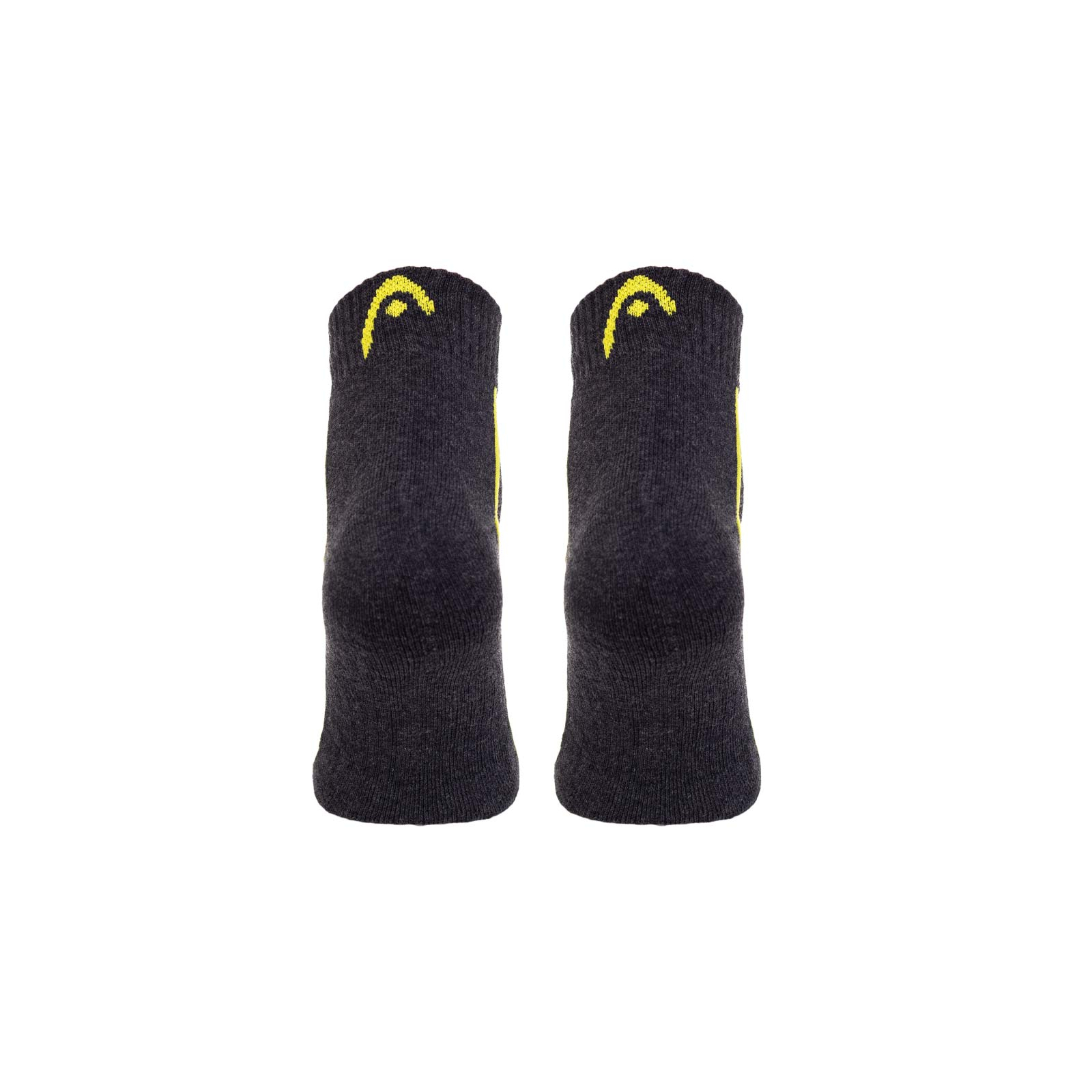Шкарпетки Head Qperformance Quarter 791019001-009 2 пари Сірий/Жовтий 43-46 (8720245182058) зображення 3
