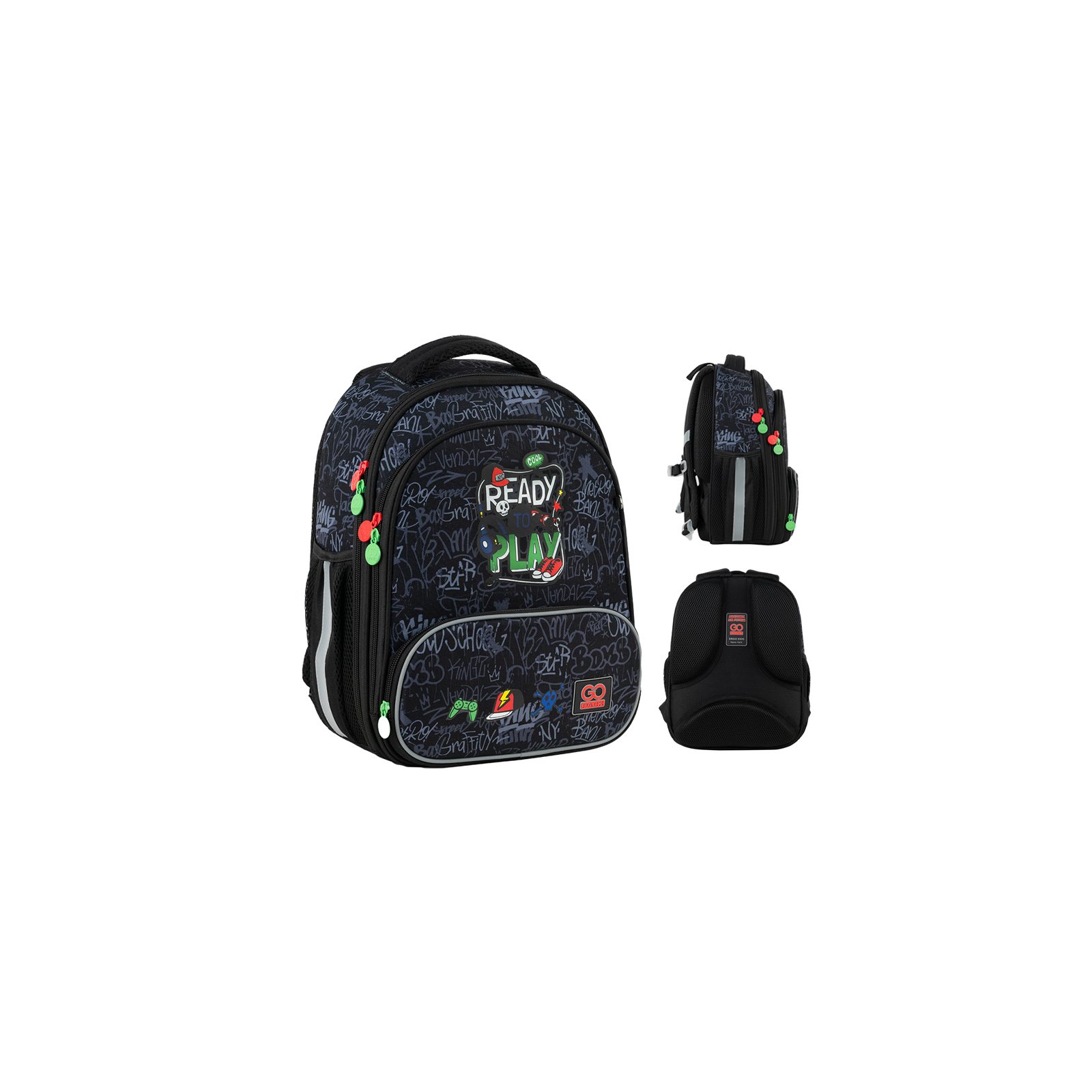 Рюкзак шкільний GoPack Education 597M-6 Ready2Play (GO24-597M-6)