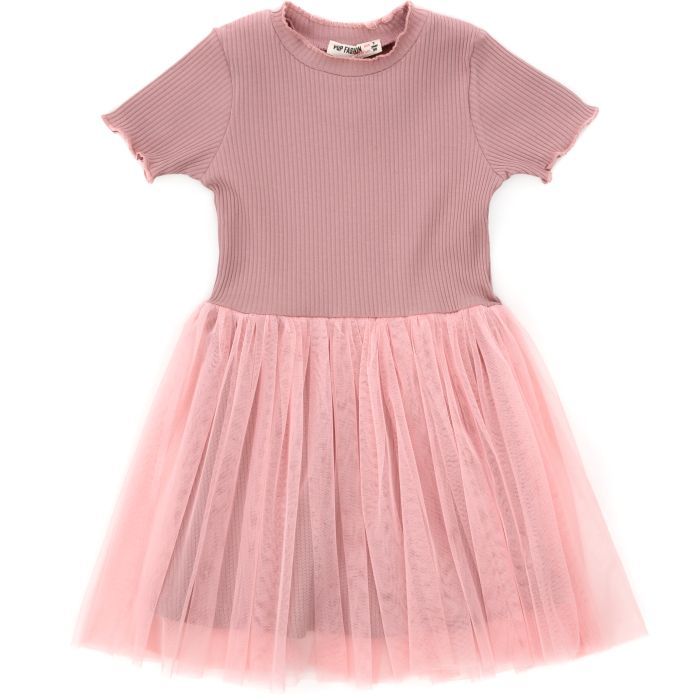 Плаття дитяче POP FASHION з фатиновою спідницею (7467-104G-pink)