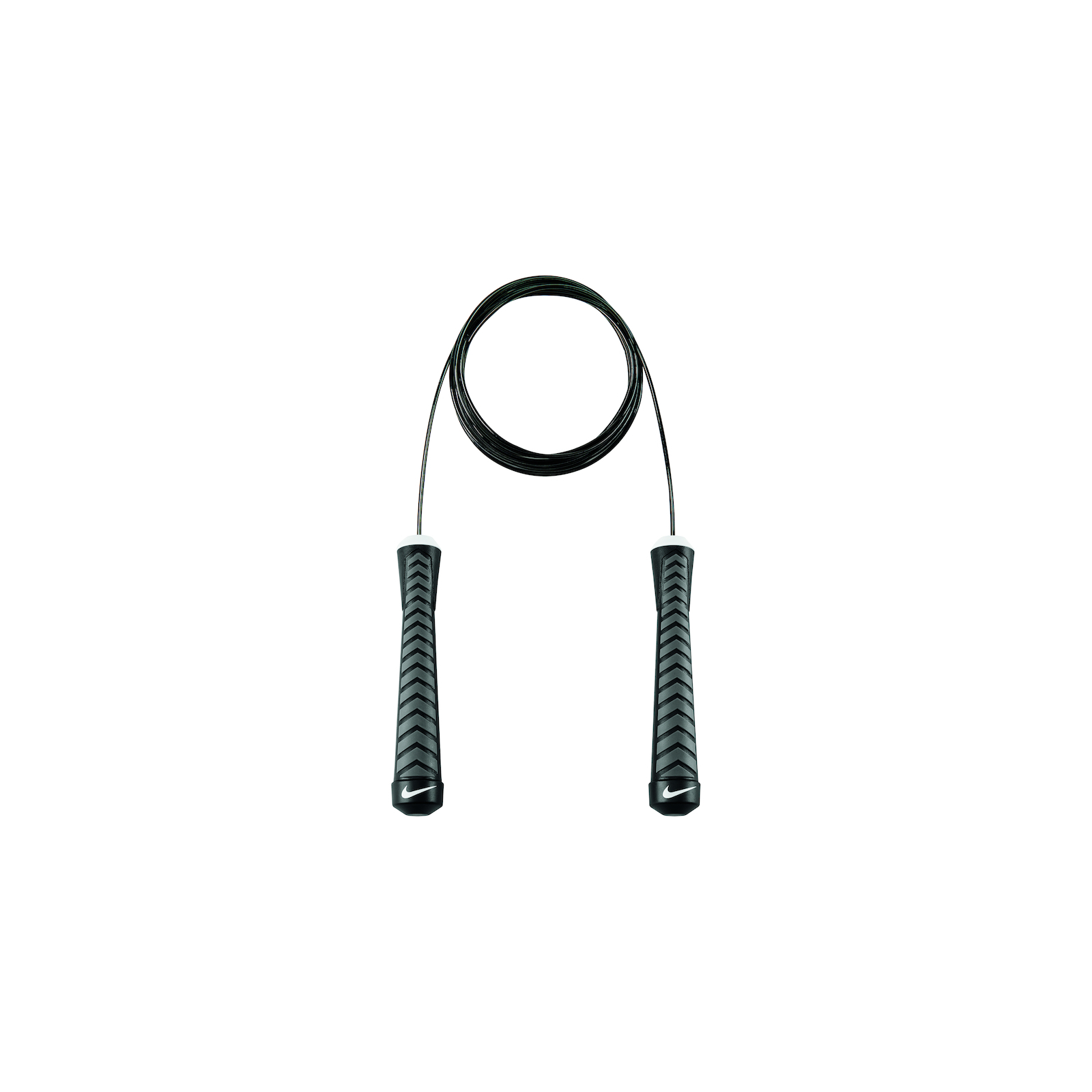 Скакалка Nike Intensity Speed Rope чорний, сірий NS N.ER.30.052.NS (887791165213)
