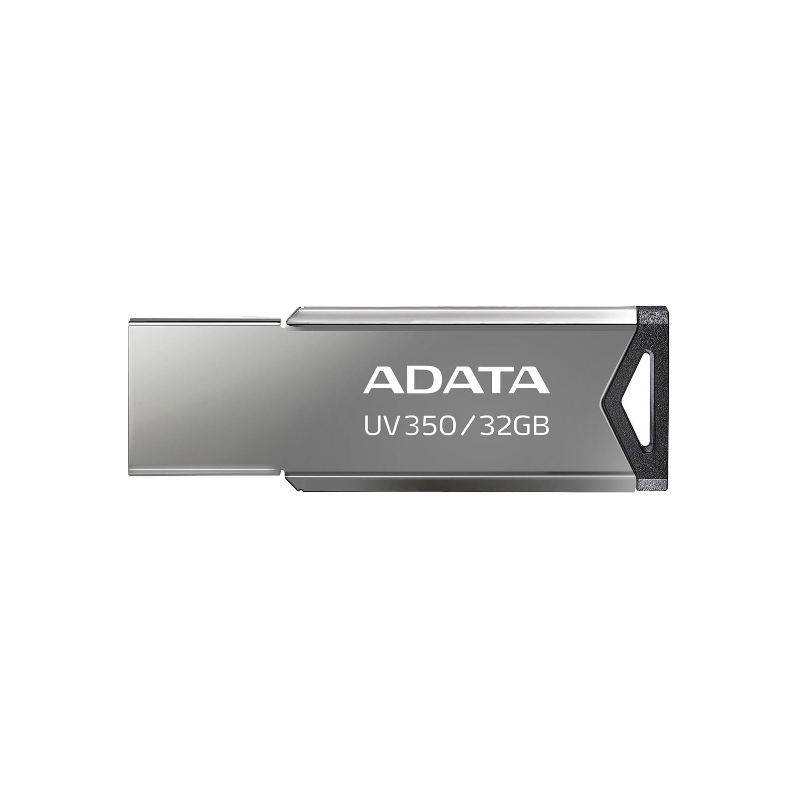 USB флеш накопитель ADATA 32GB UV350 Metallic USB 3.2 (AUV350-32G-RBK) изображение 2