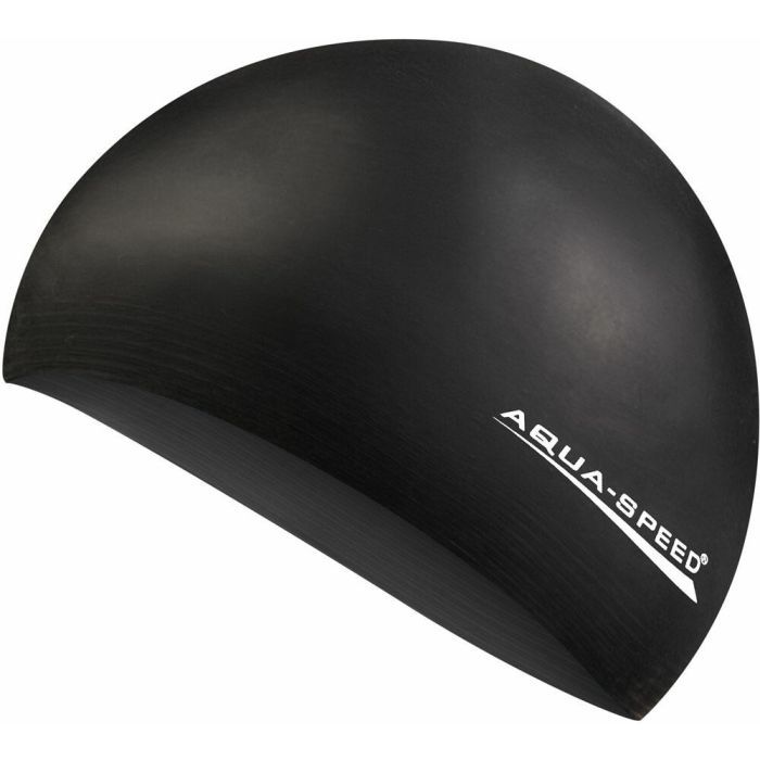 Шапка для плавания Aqua Speed Soft Latex 122-07 5729 чорний Уні OSFM (5908217657299)