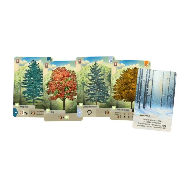 Настольная игра Lord of Boards Лесная суета (Forest Shuffle) (LOB2329UA) изображение 3