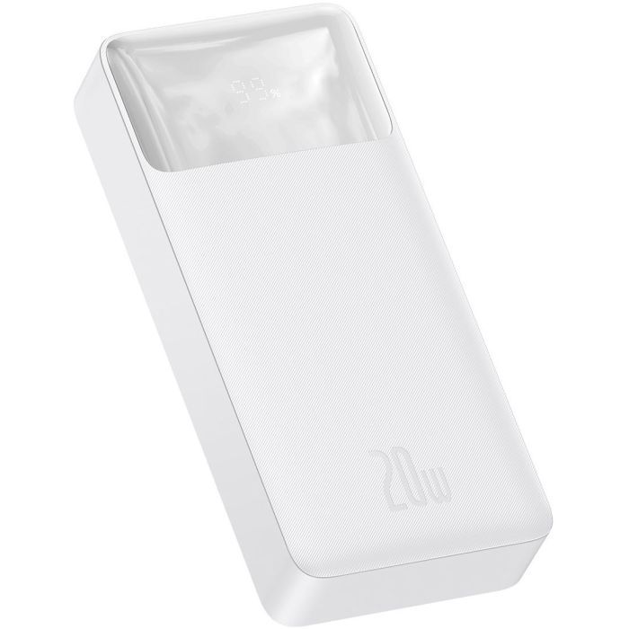Батарея универсальная Baseus Bipow 20000mAh 20W white (PPBD050302) изображение 2