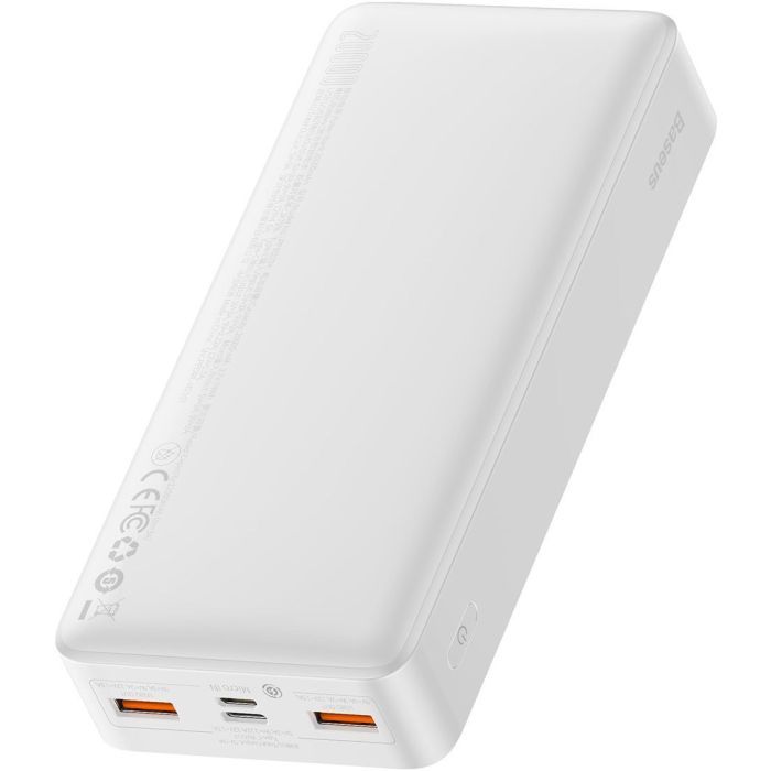 Батарея универсальная Baseus Bipow 20000mAh 20W white (PPBD050302) изображение 3