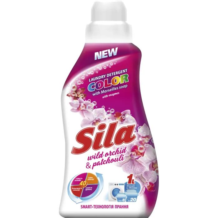 Гель для стирки Sila Color 1 л (4820023369726)