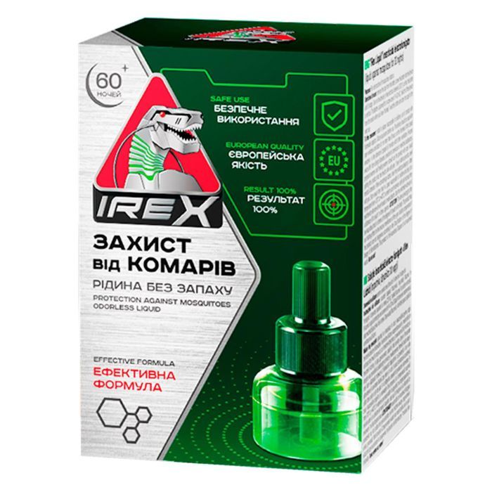 Жидкость для фумигатора iRex От комаров 60 ночей 37 мл (4820184441316)
