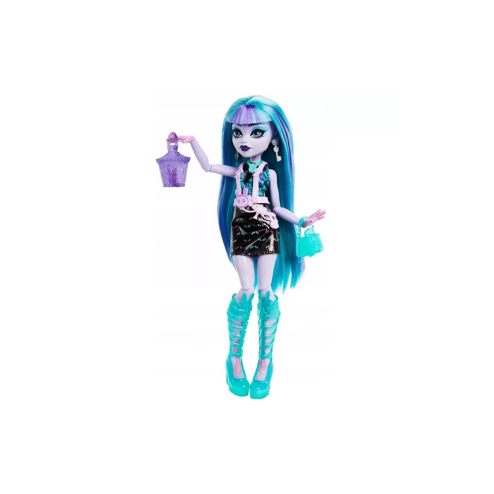 Кукла Monster High Неоновые и бомбезные Ужас-секреты Твайлы (HNF82) изображение 3