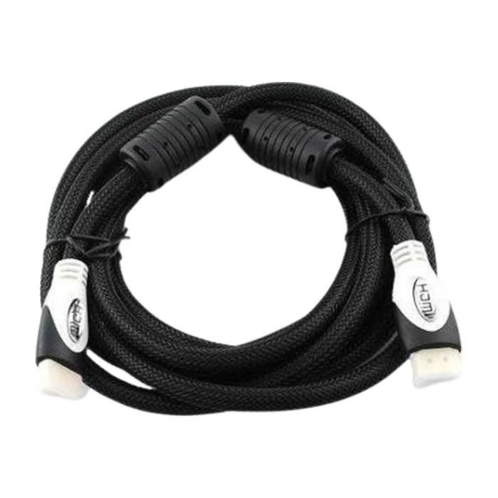 Кабель мультимедийный HDMI M to HDMI M 3.0m ferrite Gresso (2000700002159)