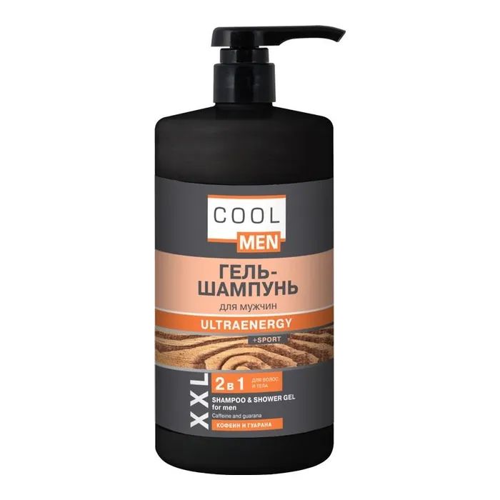 Гель для душа Cool Men Ultraenergy 2 в 1 1 л (4823015941634)