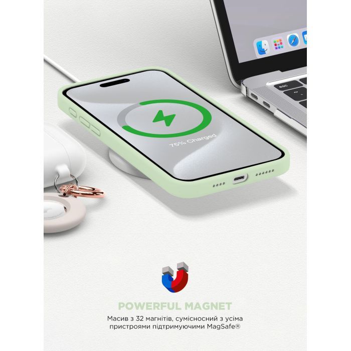 Чехол для мобильного телефона Armorstandart ICON2 MagSafe Apple iPhone 15 Pro Sunshine (ARM77007) изображение 9