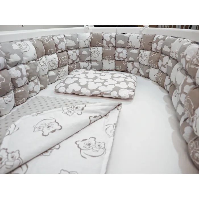 Детский постельный набор Ingvart Бисквитная мягкость в кроватке Nika (9016-02) изображение 2