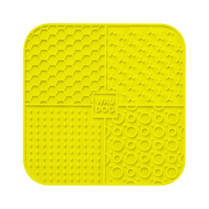 Універсальний посуд для тварин WAUDOG Silicone Килимок для злизування 19х19х1 см рожевий (23527) зображення 3