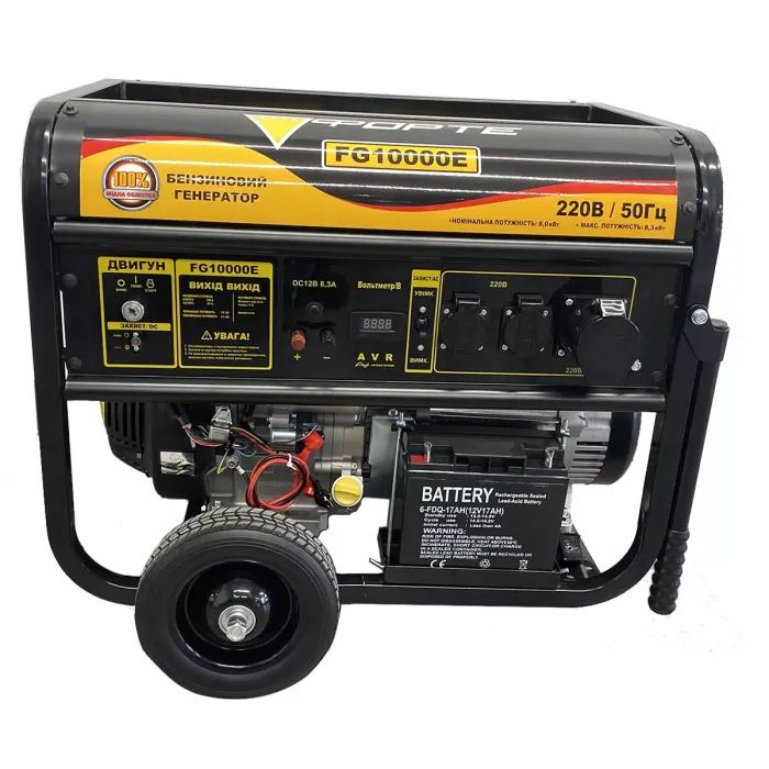 Генератор Forte FG10000E 8kW (124467) изображение 2