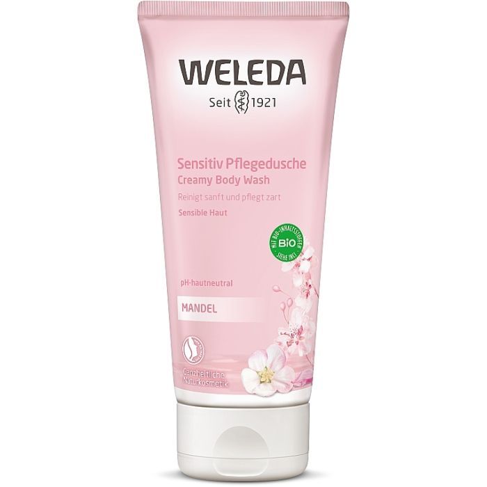 Гель для душу Weleda Almond Sensitive Skin Body Wash 200 мл (7611916154287) зображення 2