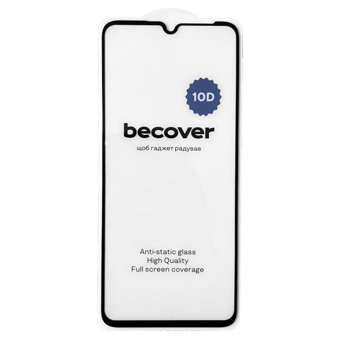 Скло захисне BeCover Realme C53 10D Black (711344) зображення 3