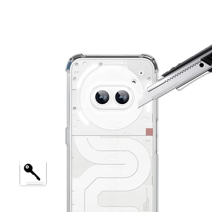 Чохол до мобільного телефона BeCover Anti-Shock Nothing Phone (2a) Clear (711793) зображення 4