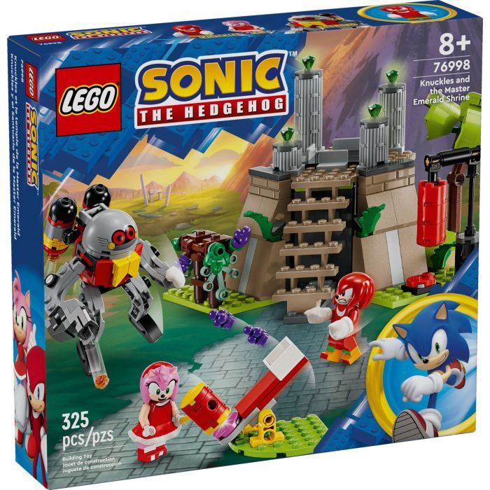 Конструктор LEGO Sonic the Hedgehog Наклз и алтарь мастера Изумруда (76998)