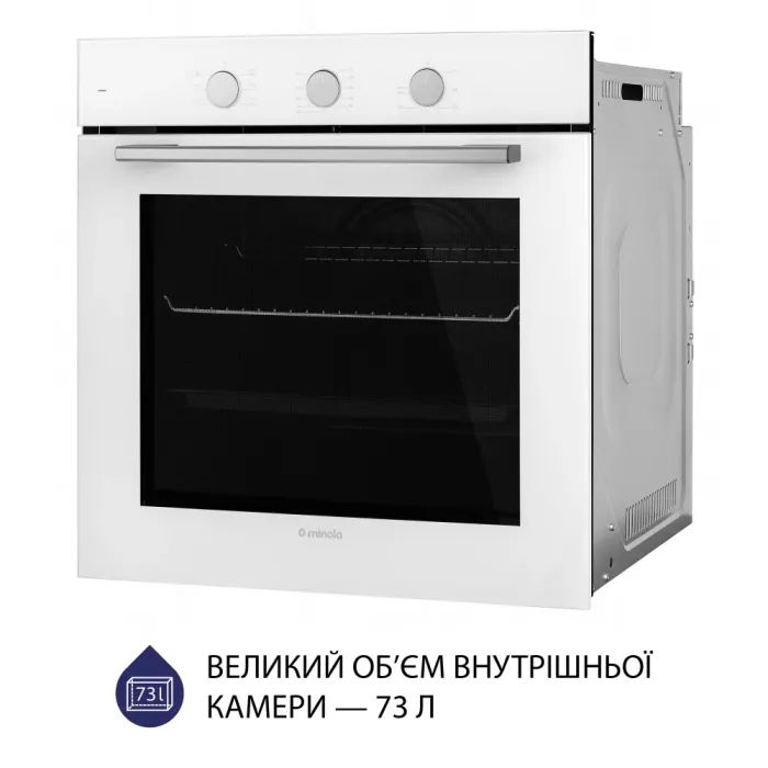 Духовой шкаф Minola EO 665 WH изображение 4
