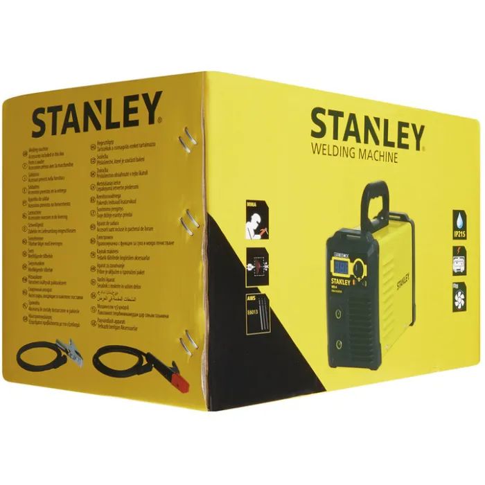 Зварювальний апарат Stanley інверторний 30-130 A, тривалість навантаження 20% (WD-A150IW1) зображення 5