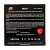 Струны для гитары DR Strings NEON Blue Electric - Light Heavy (09-46) (NBE-9/46) изображение 3