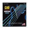 Струны для гитары DR Strings NEON Blue Electric - Light Heavy (09-46) (NBE-9/46)