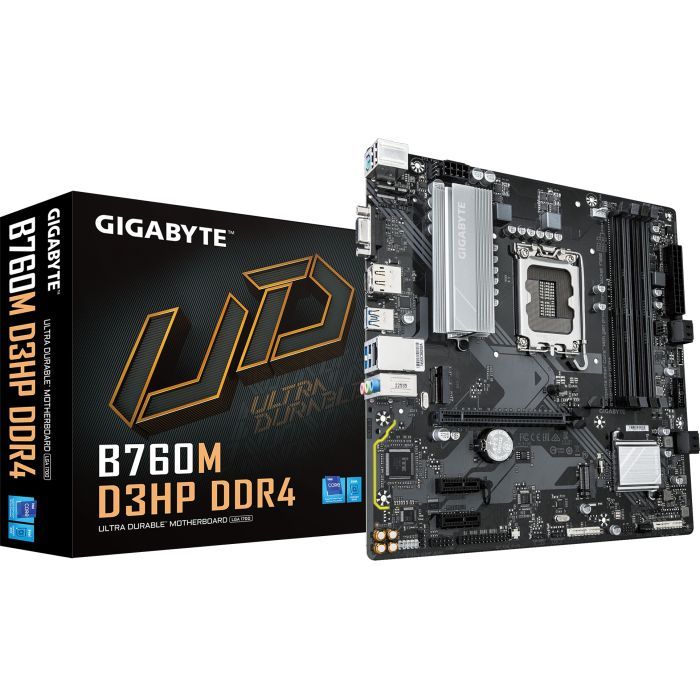 Материнская плата GIGABYTE B760M D3HP DDR4 изображение 4