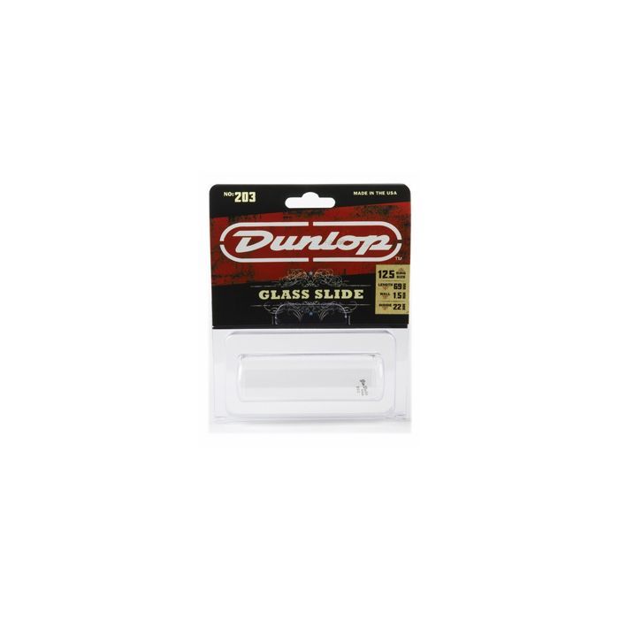 Слайдер для гітари Jim Dunlop Regular Wall Large Glass Slide (203) зображення 3