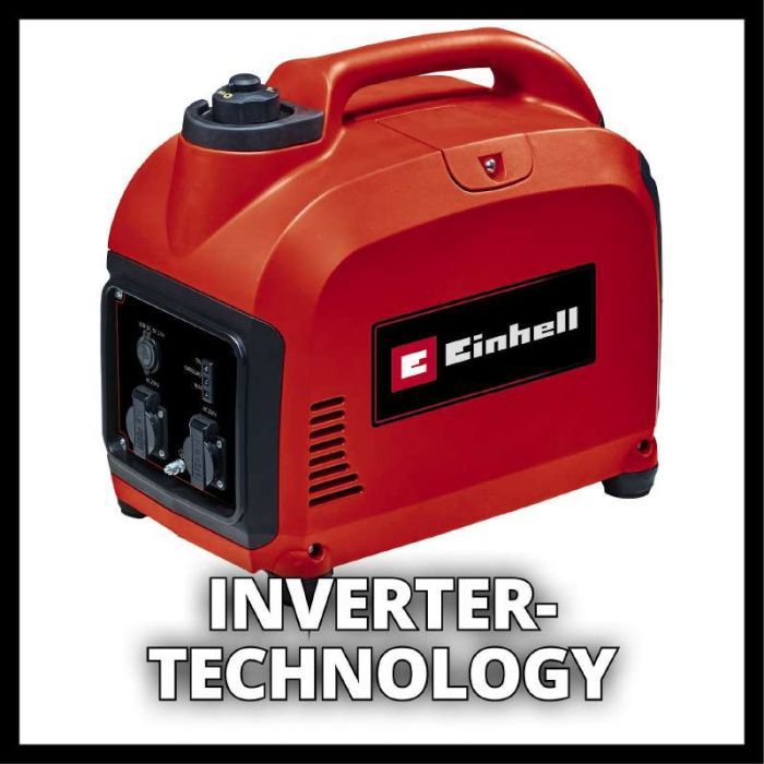 Генератор Einhell інверторний TC-IG 2000, 230В (1 фаза), 1.8/2kW, ручний старт, 21.6кг (4152590) зображення 3