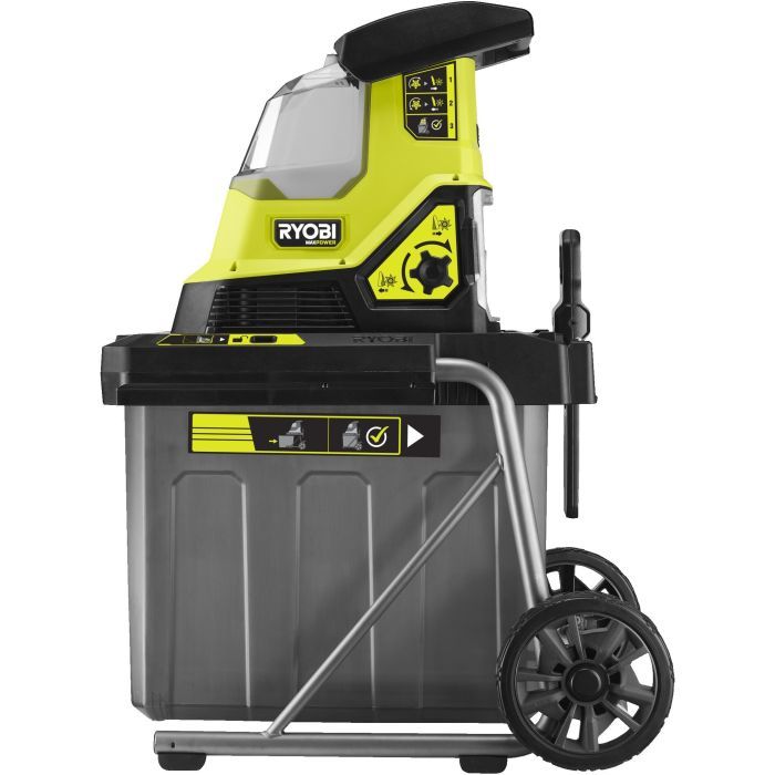 Садовий подрібнювач Ryobi Max Power RY36SHX40-0 36В, 40мм, 55л, фреза низькошумний (без АКБ та ЗУ) (5133005451) зображення 2