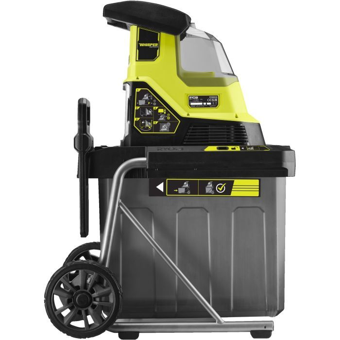 Садовий подрібнювач Ryobi Max Power RY36SHX40-0 36В, 40мм, 55л, фреза низькошумний (без АКБ та ЗУ) (5133005451) зображення 3
