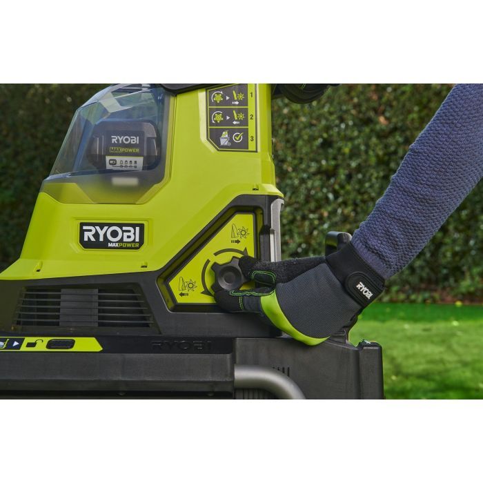 Садовий подрібнювач Ryobi Max Power RY36SHX40-0 36В, 40мм, 55л, фреза низькошумний (без АКБ та ЗУ) (5133005451) зображення 5