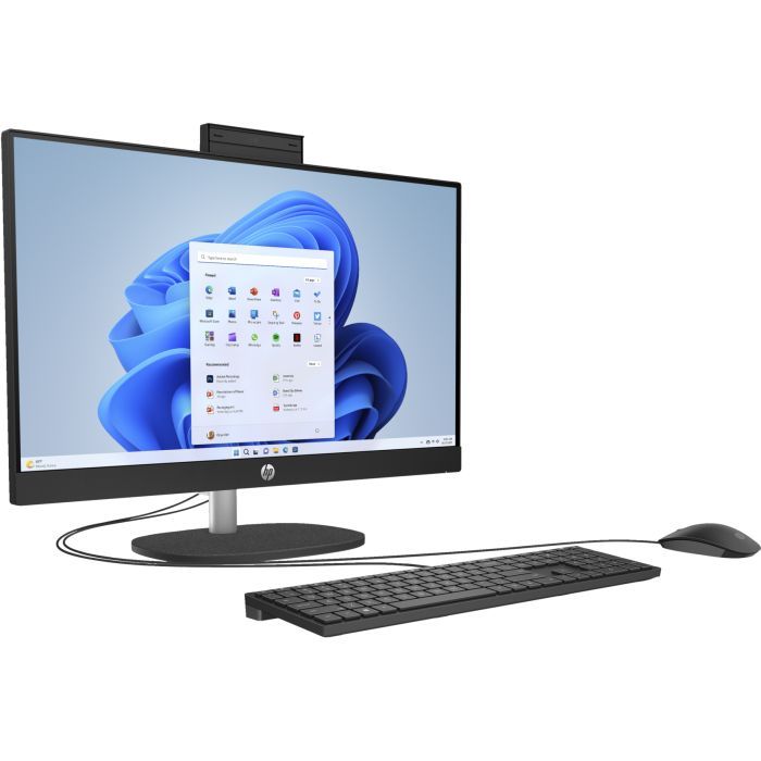 Комп'ютер HP 24-cr1007ua AiO / Ultra5-125U, 16, 512, WiFi, Cam, K&M (AE0P6EA) зображення 2