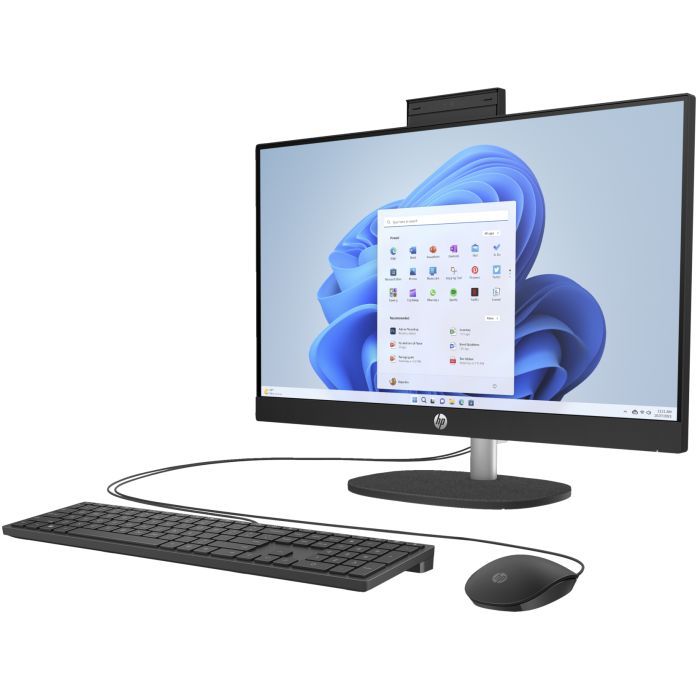Комп'ютер HP 24-cr1007ua AiO / Ultra5-125U, 16, 512, WiFi, Cam, K&M (AE0P6EA) зображення 3