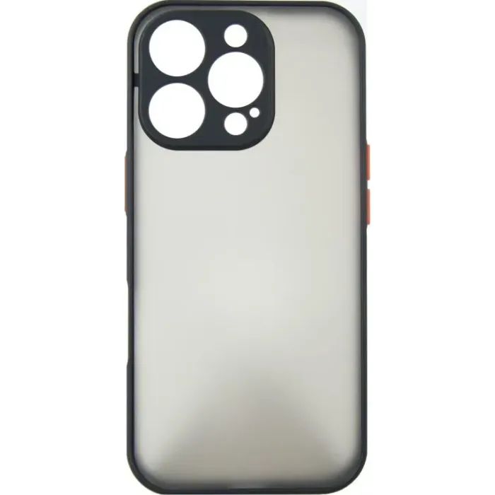 Чехол для мобильного телефона Dengos Matte iPhone 16 Pro Max (black) (DG-TPU-MATT-151)