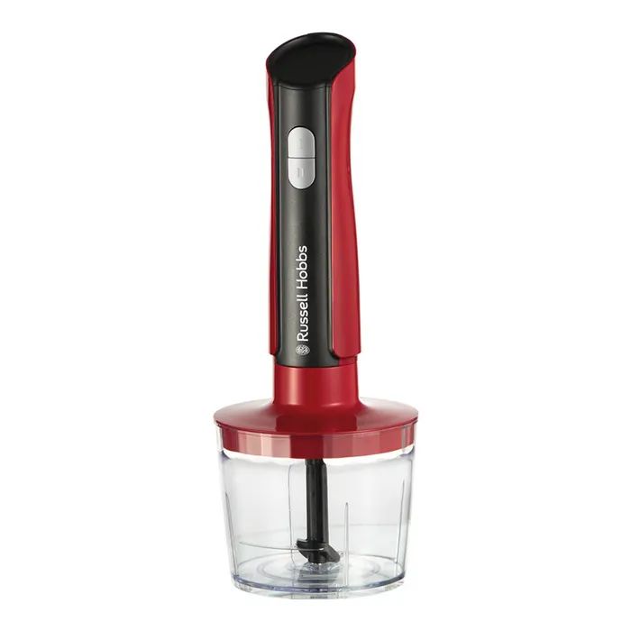 Блендер Russell Hobbs Hobbs заглибний Desire Red, 500Вт, чаша-500мл, вінчик, міні-подріб. (27140-56)