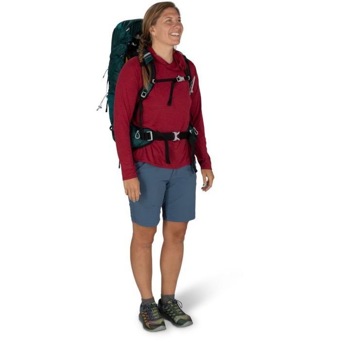 Рюкзак туристичний Osprey Eja 48 deep teal - WXS/S - бірюзовий (009.2829) зображення 5