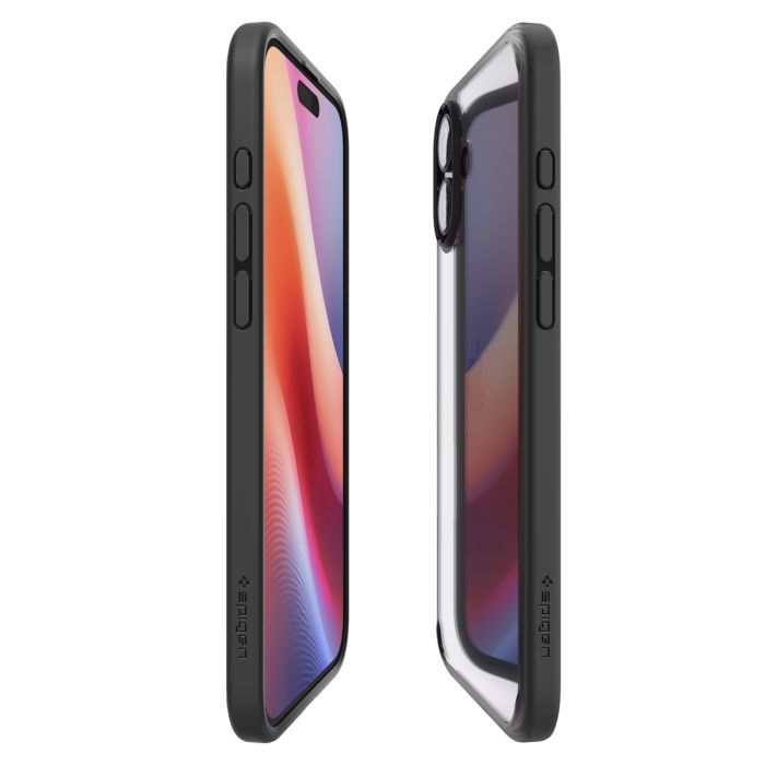Чехол для мобильного телефона Spigen iPhone 16 Ultra Hybrid Matte Black (ACS08201) изображение 4